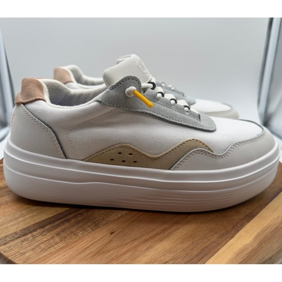 Hey Dude Women's Size 7 Hudson Lift Colorblock Cream/Multi  0221 - Picture 2 of 9